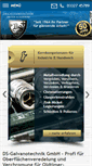 Mobile Screenshot of galvanotechnik-scharnow.de